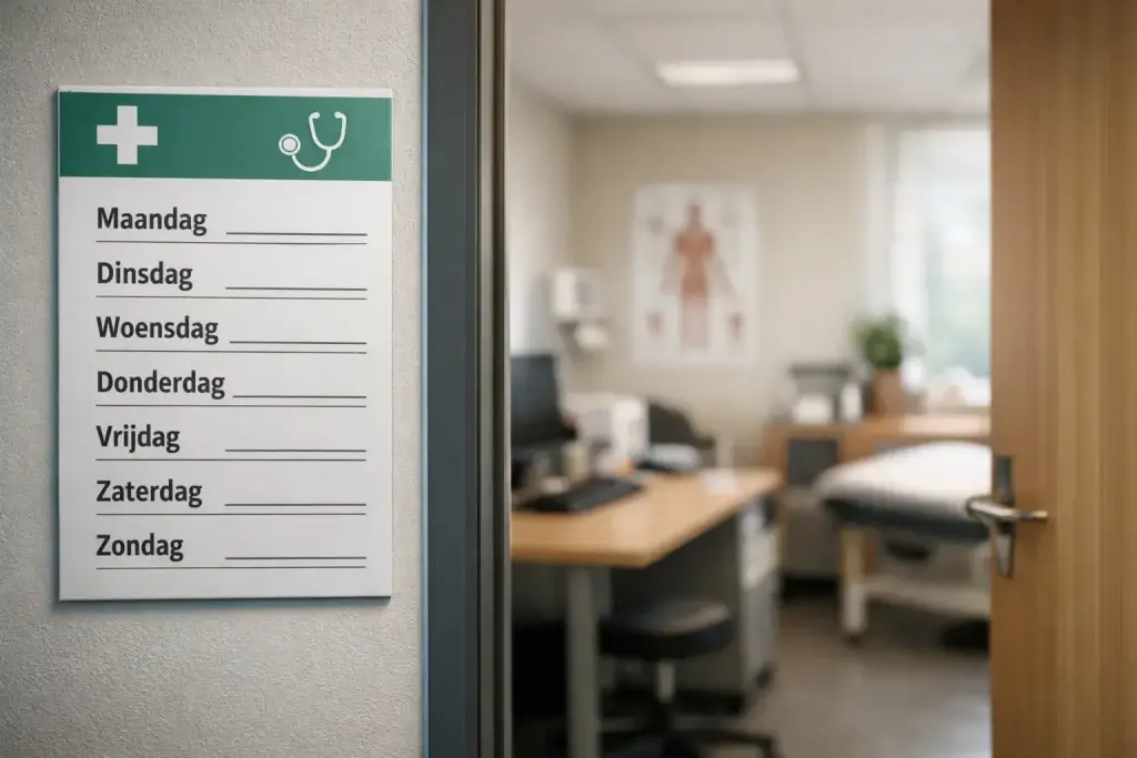 Interieur van een huisartspraktijk in Doetinchem